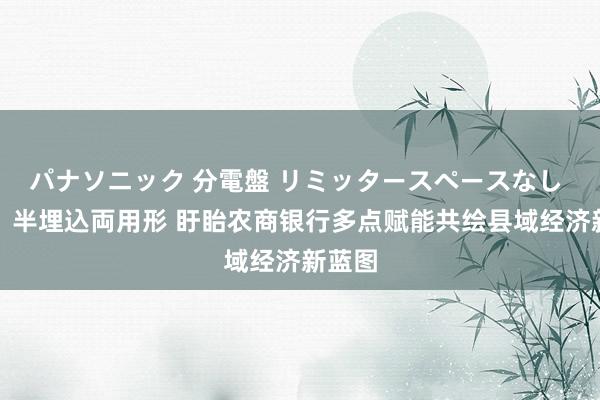 パナソニック 分電盤 リミッタースペースなし 露出・半埋込両用形 盱眙农商银行多点赋能共绘县域经济新蓝图